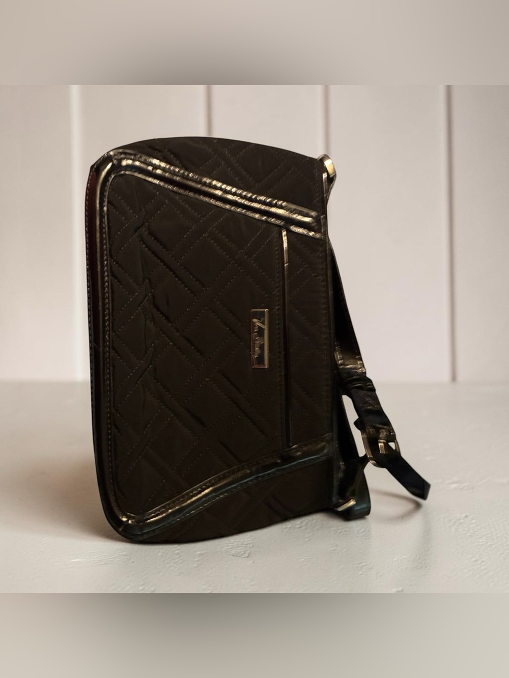 Vera Bradley Black Quilted Crossbody Bag